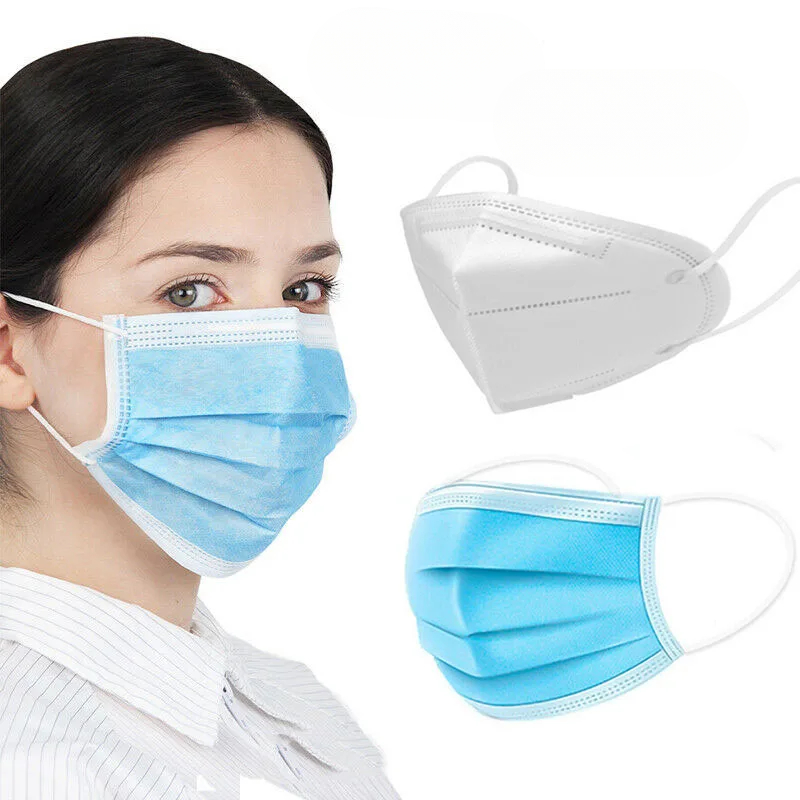 Masque facial jetable à 3 couc - Disposable Mask Blue avis et prix