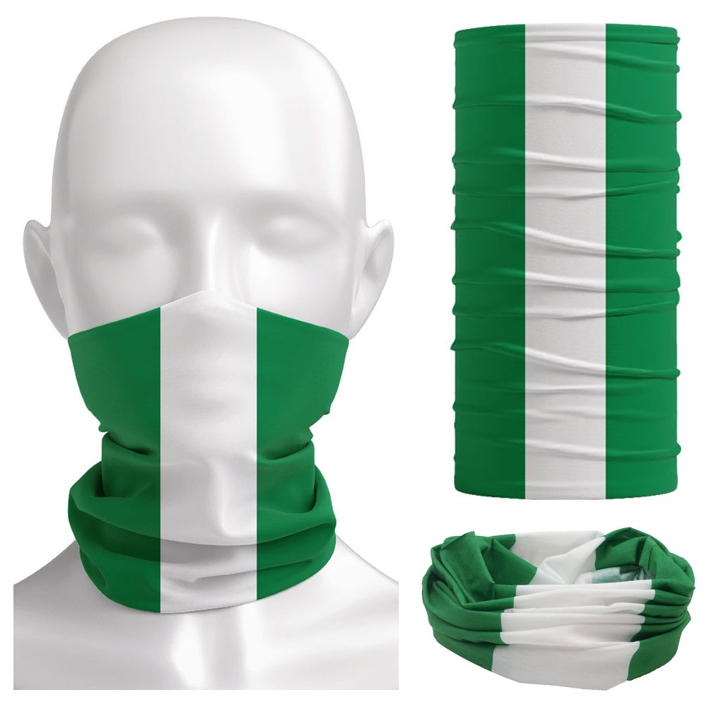 Bandana drapeau du Nigeria pou - Neck Gaiter Face Cover avis et prix