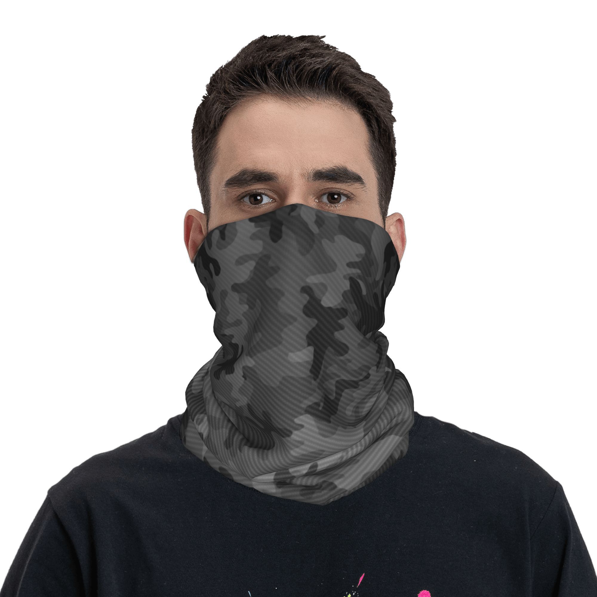 Bandana camouflage en carbone  - Neck Gaiter Face Cover avis et prix