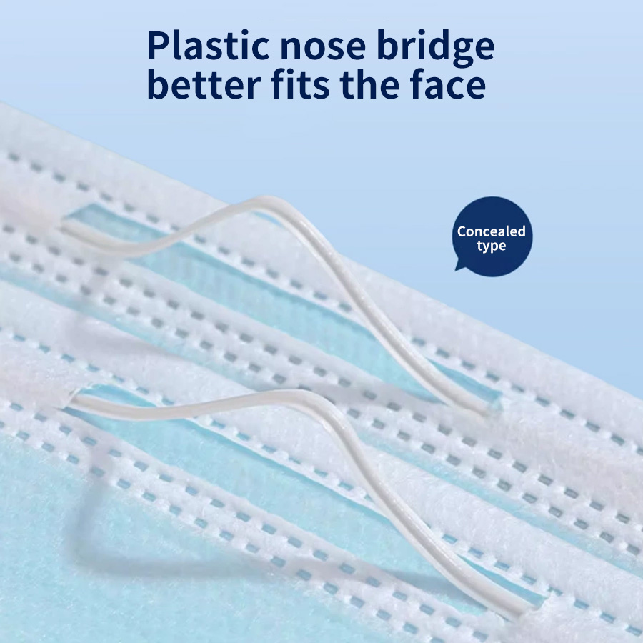 Masques jetables pour adultes, - Disposable Mask Blue avis et prix