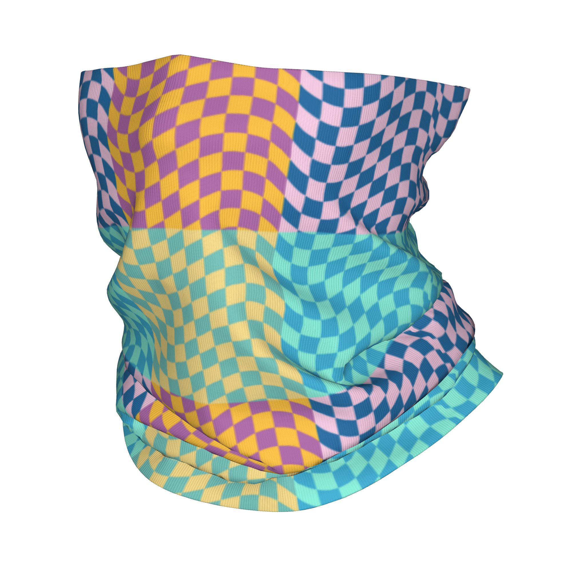 Cache-cou Bandana à carreaux c - Neck Gaiter Face Cover avis et prix