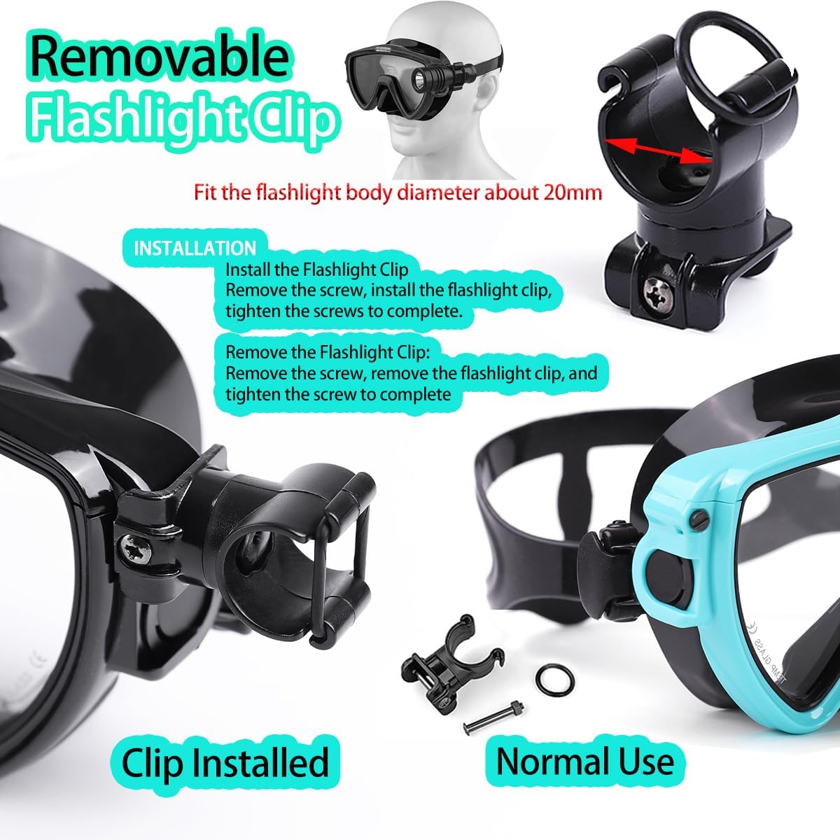 Masque de plongée sous-marine  - Silicone Mask Bracket avis et prix