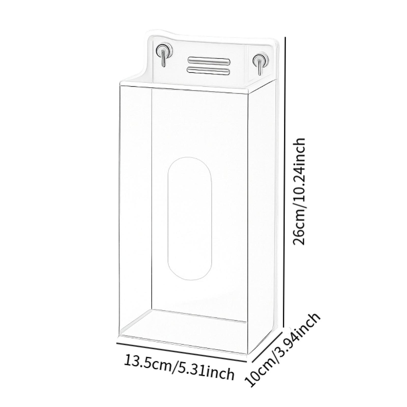 Support mural en acrylique pou - Face Mask Storage Box avis et prix